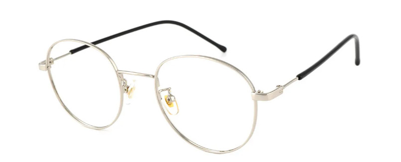 Tobin Round Silver Glasses for Women Tobin Round Silver Glasses for Women