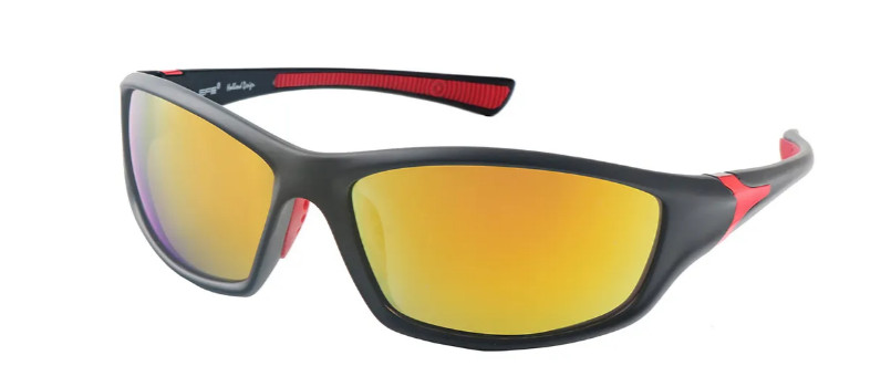 Rectangle Black-Red Sunglasses for Men Rectangle Black-Red Sunglasses for Men