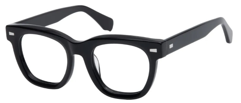 Square Black Glasses E08496 Square Black Glasses E08496