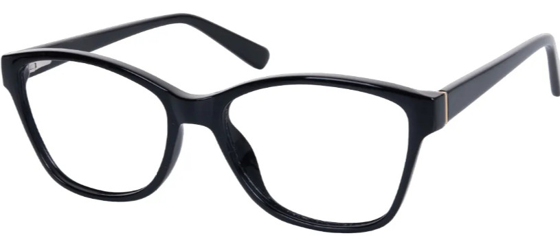 Cat-eye Black Glasses - E08594 Cat-eye Black Glasses - E08594