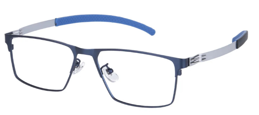 Browline Blue Glasses E08147C Browline Blue Glasses E08147C