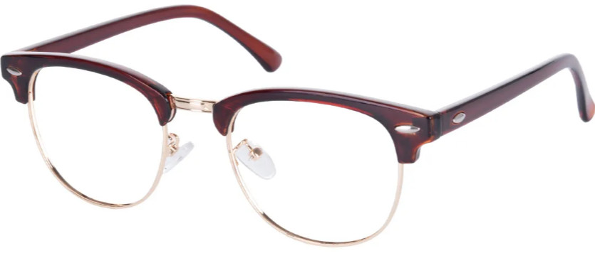 Browline Red Glasses E08623B