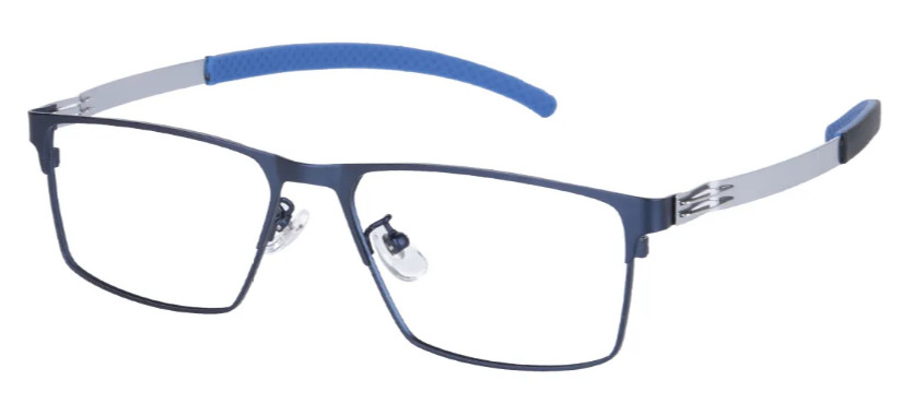 Browline Blue Glasses E08147C Browline Blue Glasses E08147C