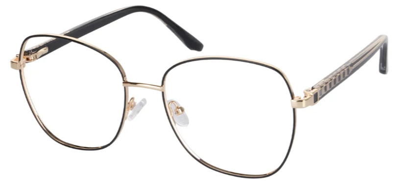 Square Black Glasses E08395A Square Black Glasses E08395A