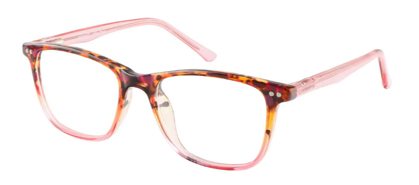 Rectangle Tortoiseshell-pink Glasses E07906D Rectangle Tortoiseshell-pink Glasses E07906D