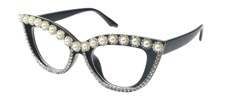 Cat-eye Gold-Silver Reading Glasses E08156A Cat-eye Gold-Silver Reading Glasses E08156A
