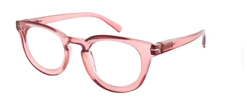 Cat-eye Pink Reading Glasses E08261C Cat-eye Pink Reading Glasses E08261C