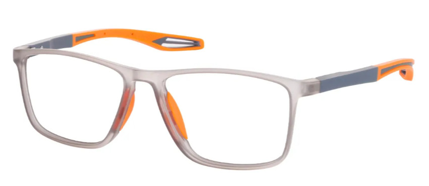 Square Gray Sports Glasses E08132C Square Gray Sports Glasses E08132C
