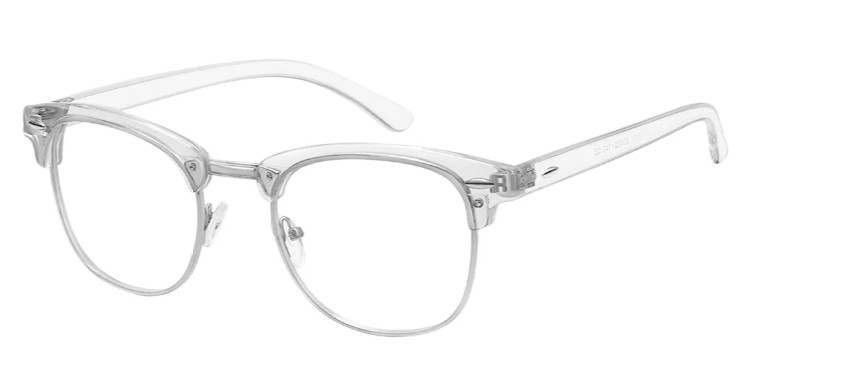 Browline Transparent Reading Glasses SO9009C1 Browline Transparent Reading Glasses SO9009C1
