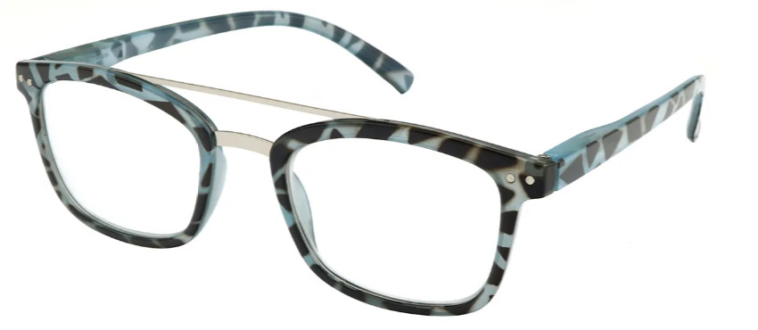 Blue-Tortoiseshell Reading Glasses E08274C Blue-Tortoiseshell Reading Glasses E08274C