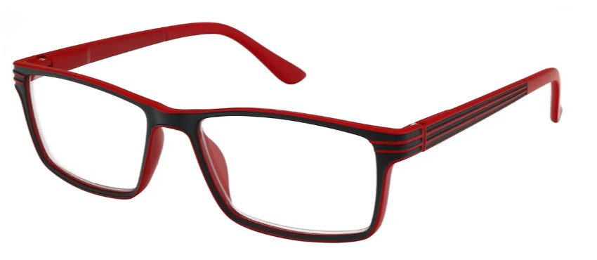 Rectangle Black Reading Glasses E08277D Rectangle Black Reading Glasses E08277D
