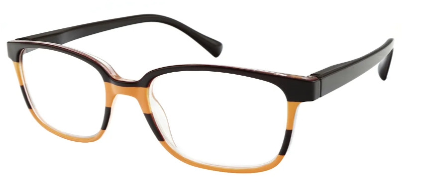 Rectangle Black-Yellow Reading Glasses E08275J Rectangle Black-Yellow Reading Glasses E08275J