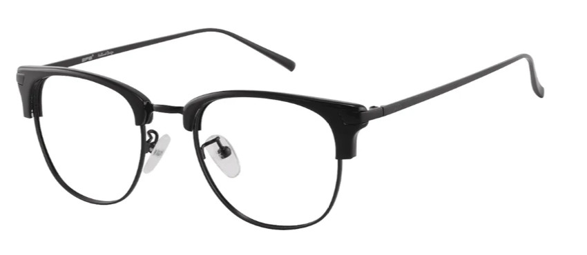 Browline Black Glasses E29056C1 Browline Black Glasses E29056C1