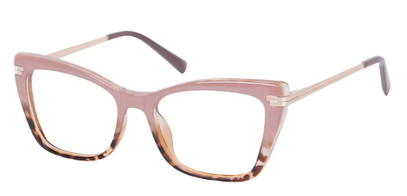 Cat-eye Pink Glasses E08662A Cat-eye Pink Glasses E08662A