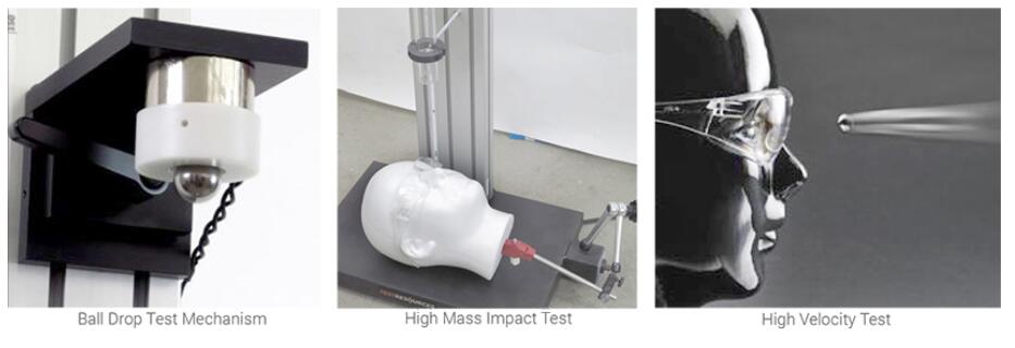 High Mass Impact Test and the High-Velocity Impact Test