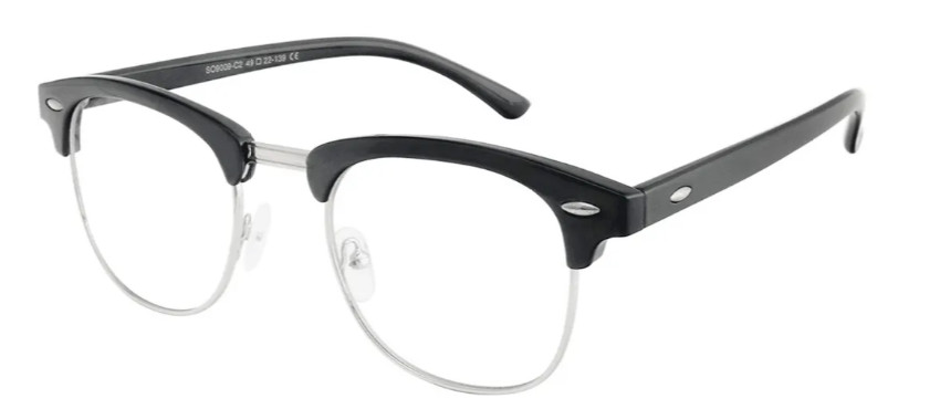 Browline Black Glasses SO9009C2 Browline Black Glasses SO9009C2