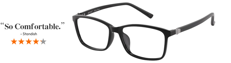 Rectangle Black Glasses E19049C1 Rectangle Black Glasses E19049C1