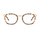 Oval Tortoiseshell/Gold Eyeglasses
