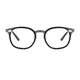 Oval Bright Gray Eyeglasses