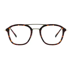 Aviator Tortoiseshell Eyeglasses