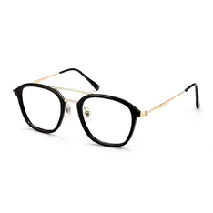 Aviator Black/Gold Eyeglasses