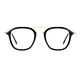 Aviator Black/Gold Eyeglasses