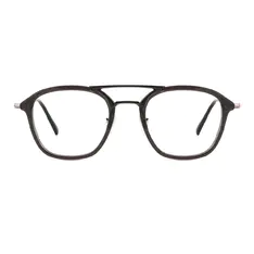 Aviator Gray Eyeglasses