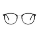 Oval Black Eyeglasses