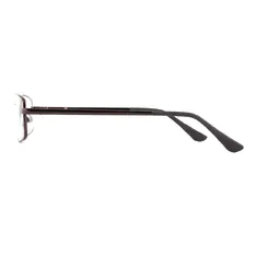 Rectangle Brown Eyeglasses