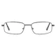 Rectangle Silver Eyeglasses