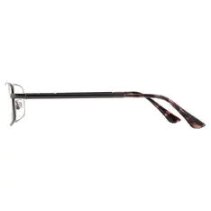 Rectangle Silver Eyeglasses
