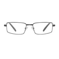  Rectangle  Silver Eyeglasses