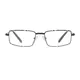  Rectangle  Silver Eyeglasses