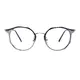 Round Grey Eyeglasses