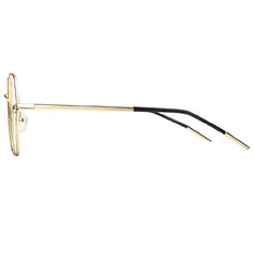 Geometric Black Eyeglasses