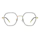 Geometric Black Eyeglasses