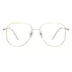 Square Gold Eyeglasses