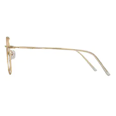 Square Gold Eyeglasses