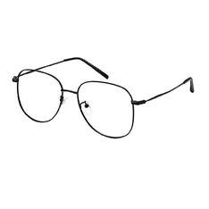 Square Black Eyeglasses