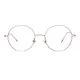 Geometric Rose Gold Eyeglasses