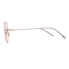 Geometric Rose Gold Eyeglasses