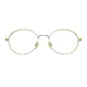 Round Gold Eyeglasses