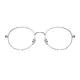 Round Silver Eyeglasses