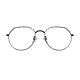 Geometric Black Eyeglasses