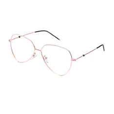 Geometric Rose Gold Eyeglasses