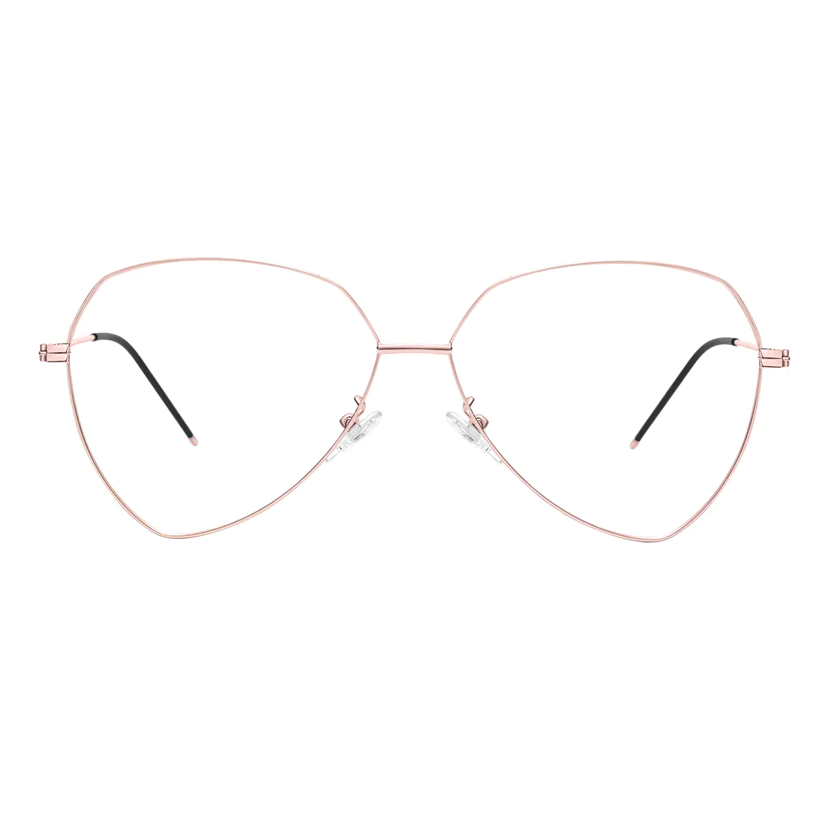 Geometric Rose Gold Eyeglasses