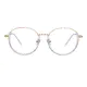 Round Gold Eyeglasses