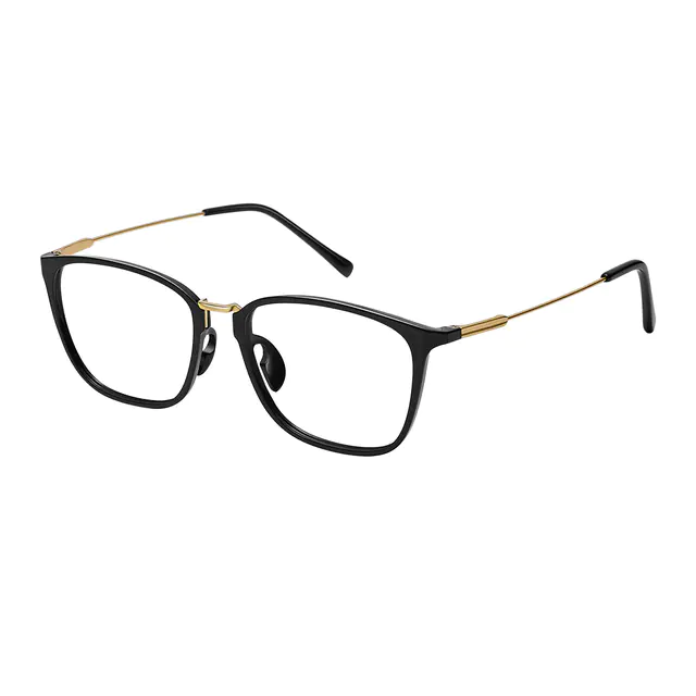 Rectangle Black Eyeglasses