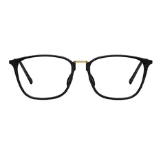 Rectangle Black Eyeglasses