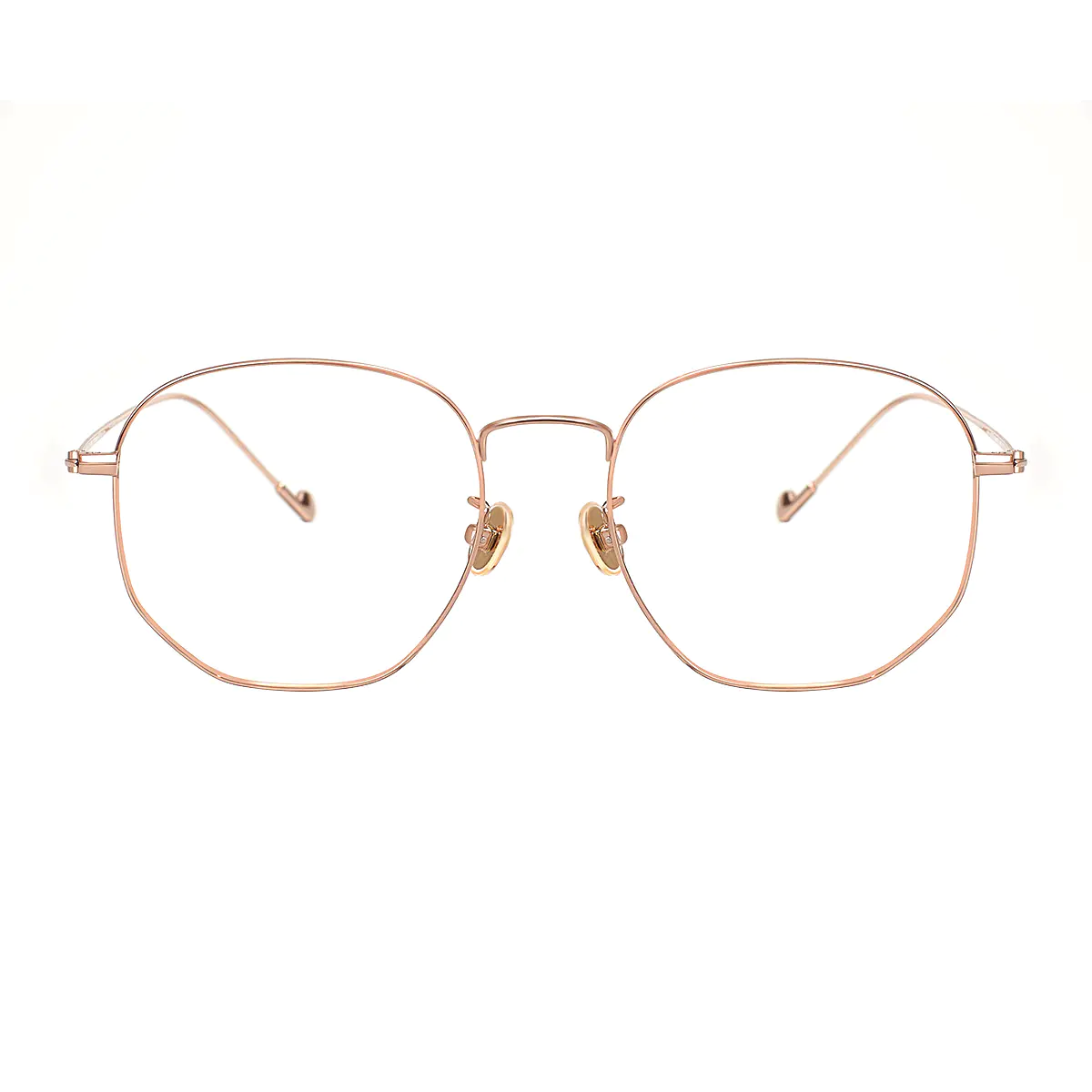 Rectangle Rose Gold Eyeglasses